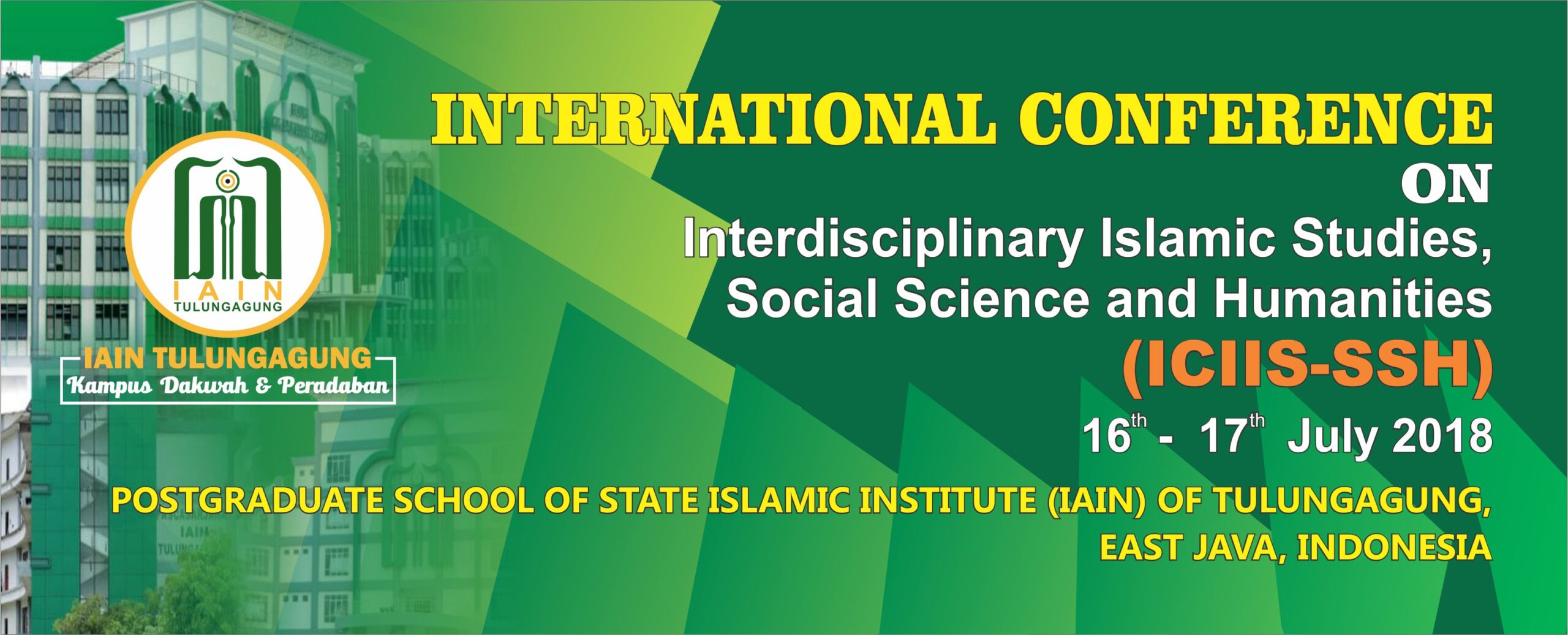 International Conference on Interdisciplinary Islamic Studies, Social Science and Humanities (ICIIS-SSH)