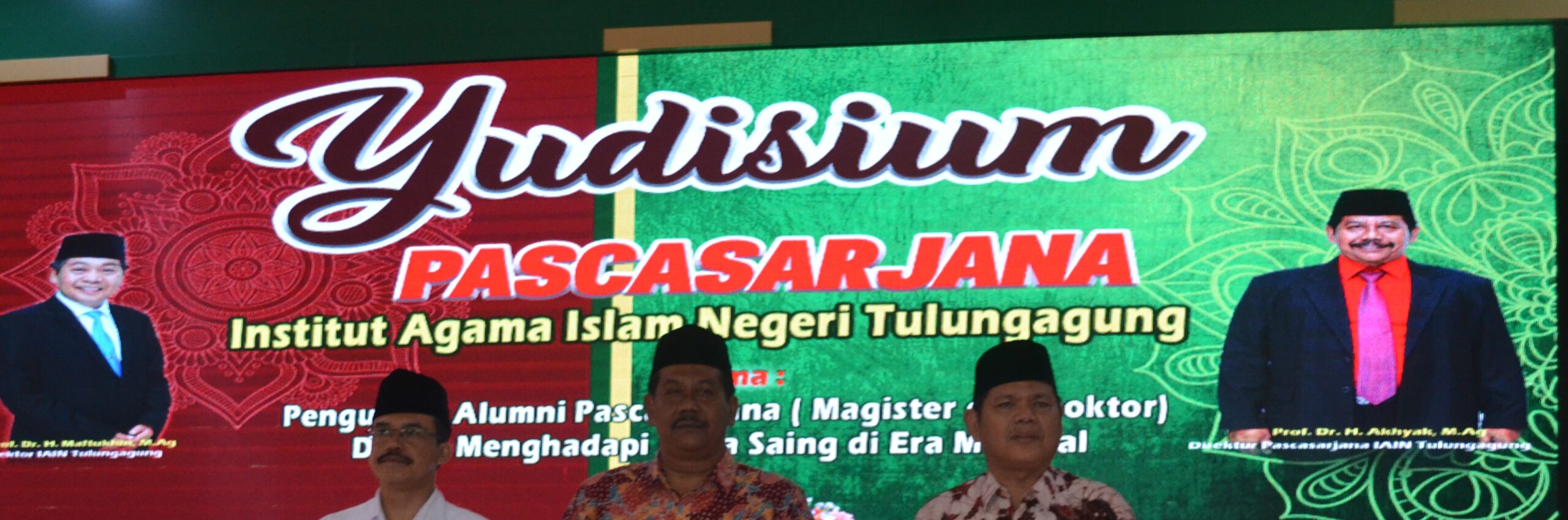 PASCASARJANA LAKSANAKAN YUDISIUM PERIODE I TAHUN 2019