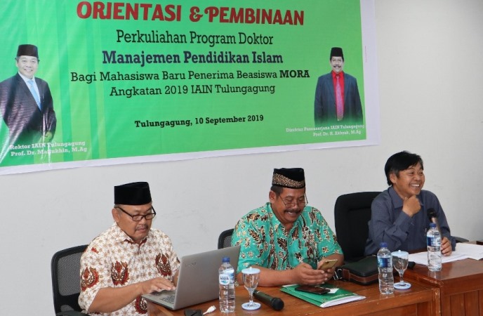 Orientasi dan Pembinaan Perkuliahan Program Doktor MPI bagi Penerima Beasiswa MORA Angkatan 2019