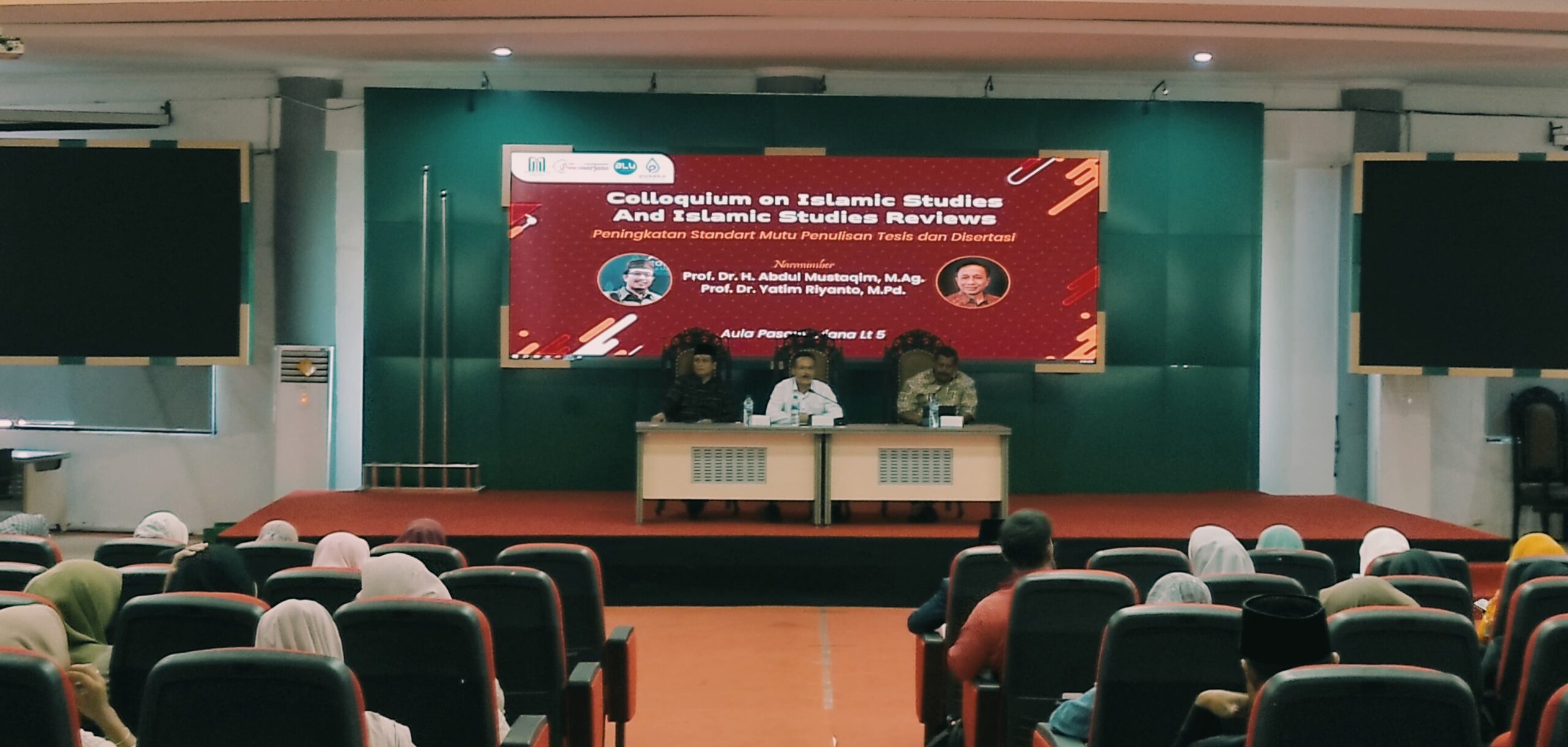 Colloquium on Islamic Studies And Islamic Studies Reviews (Review Peningkatan Standart Mutu Penulisan Tesis da Disertasi