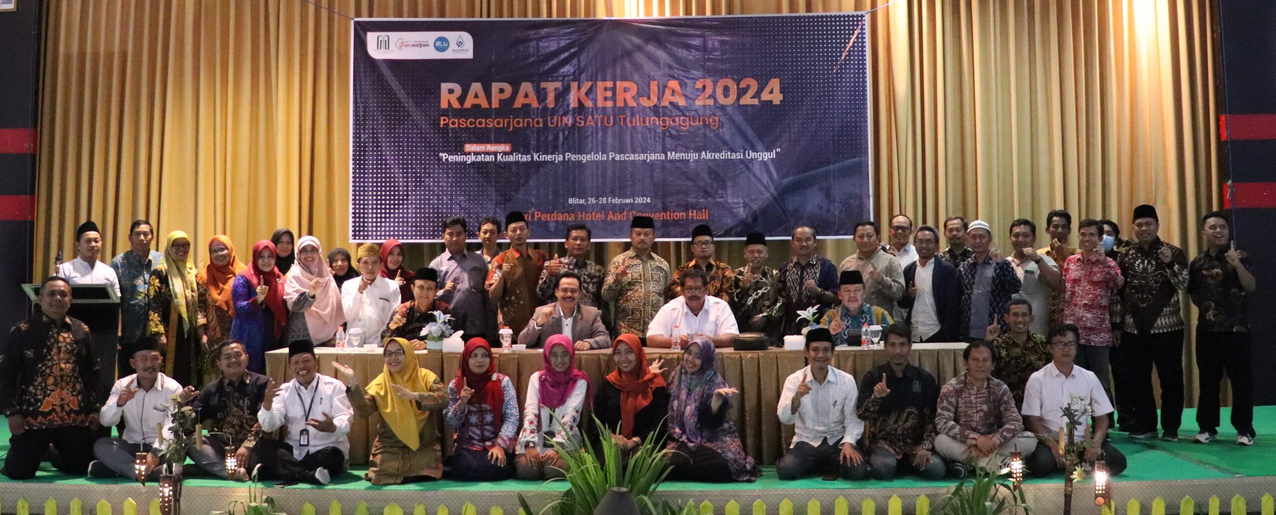 Rapat Kerja Pascasarjana UIN SATU Tulungagung Tahun 2024