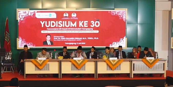 Yudisium Ke-30 Pascasarjana UIN SATU Tulungagung