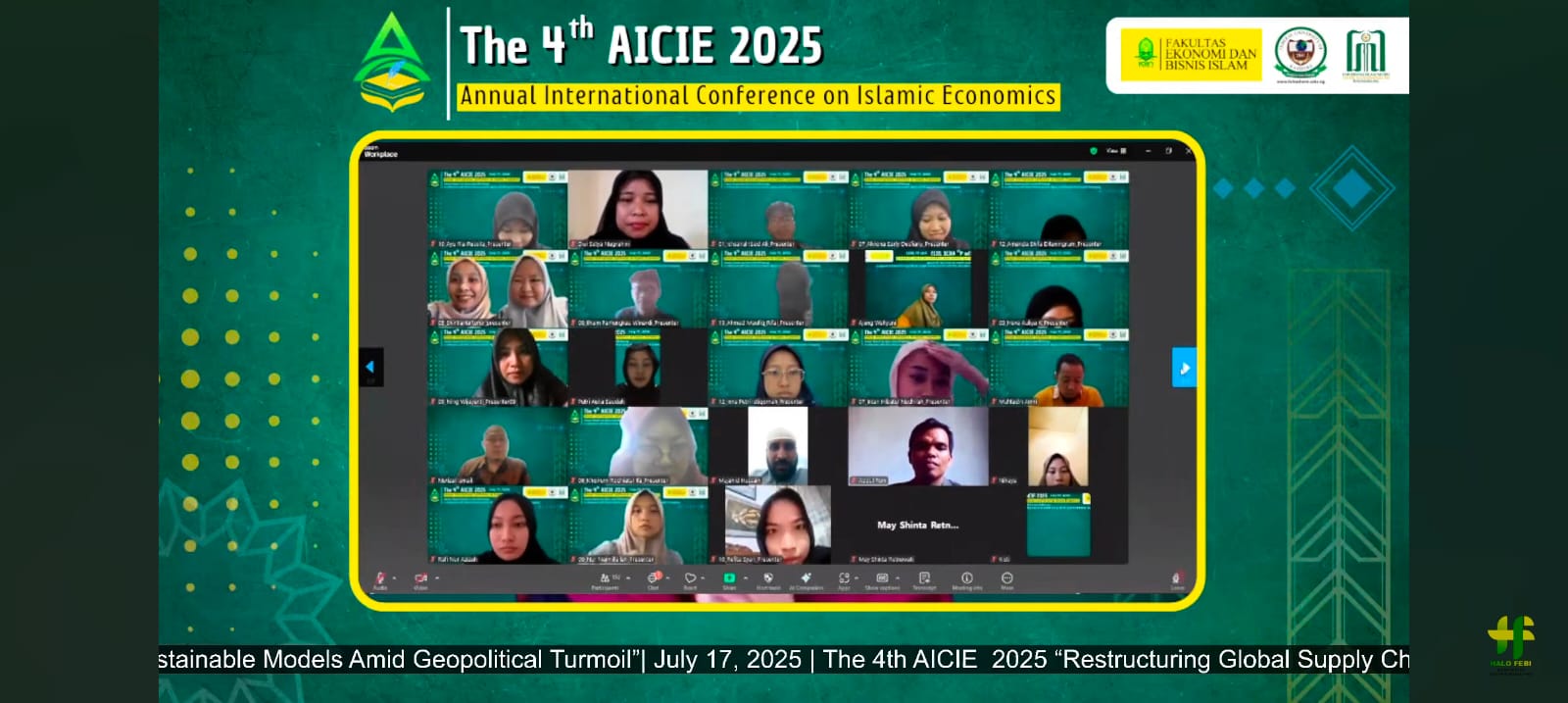 Mahasiswa dan Dosen UIN Tulungagung Berpartisipasi Aktif dalam 4th AICIE 2025 di Ponorogo