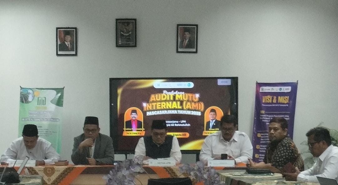 Tingkatkan Kualitas Layanan Akademik, Pascasarjana UIN SATU Tulungagung Gelar Pembukaan Audit Mutu Internal 2025