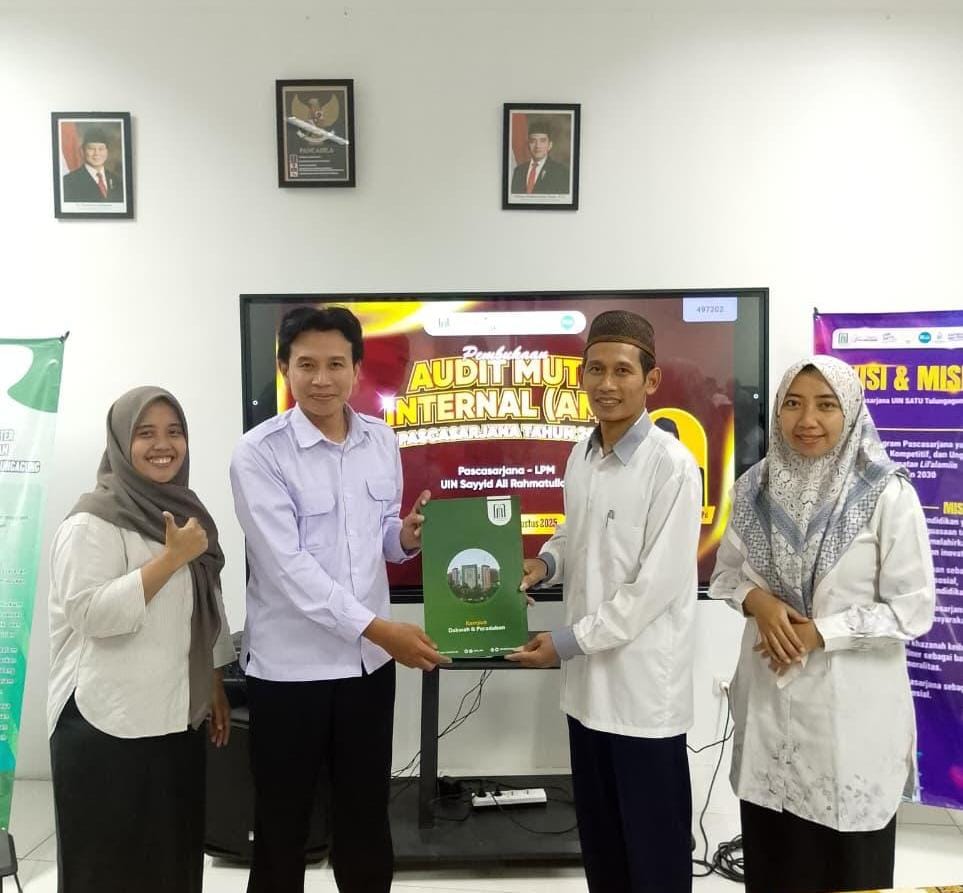 Prodi S2 Hukum Ekonomi Syariah (Muamalah) Pascasarjana UIN SATU Tulungagung Sukses Jalani Audit Mutu Internal 2025