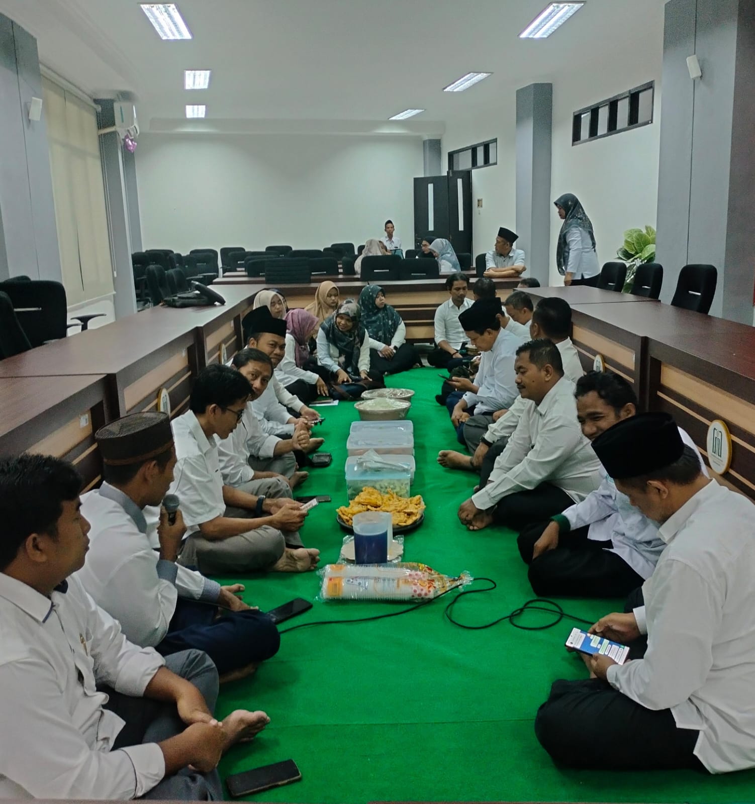 Doa Bersama Menyambut Assesmen Lapangan (AL) Prodi S2 Hukum Ekonomi Syariah Pascasarjana UIN Sayyid Ali Rahmatullah Tulungagung