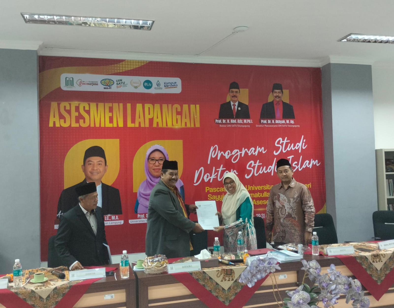 Penutupan Assesmen Lapangan Pascasarjana Program Doktor Studi Islam UIN Sayyid Ali Rahmatullah Tulungagung