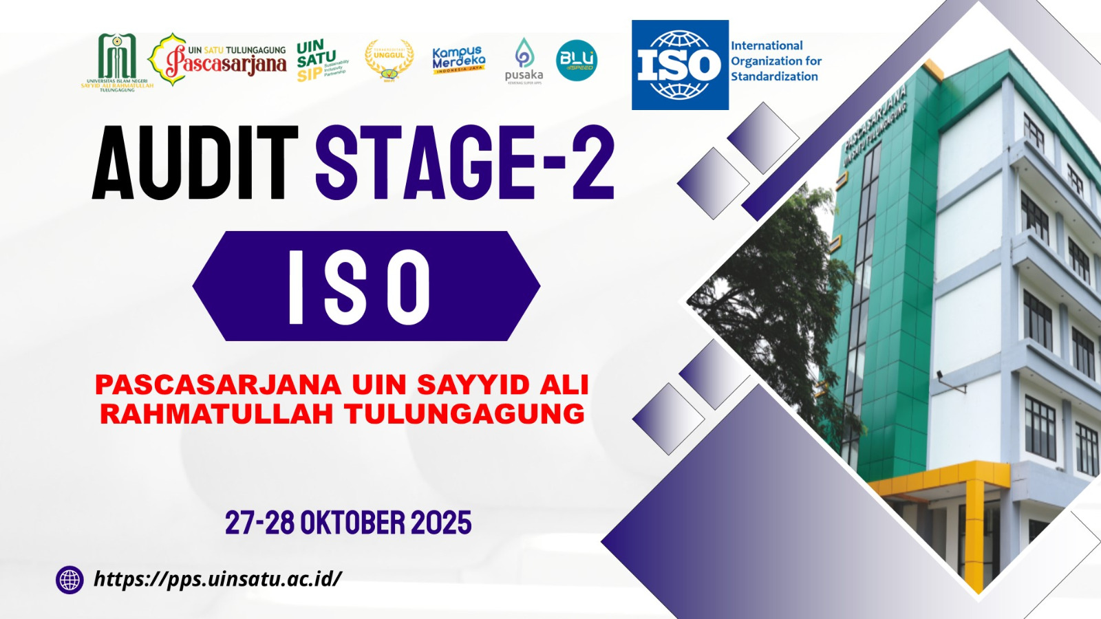 Pascasarjana UIN Sayyid Ali Rahmatullah Sukses Gelar Audit Stage 2 ISO