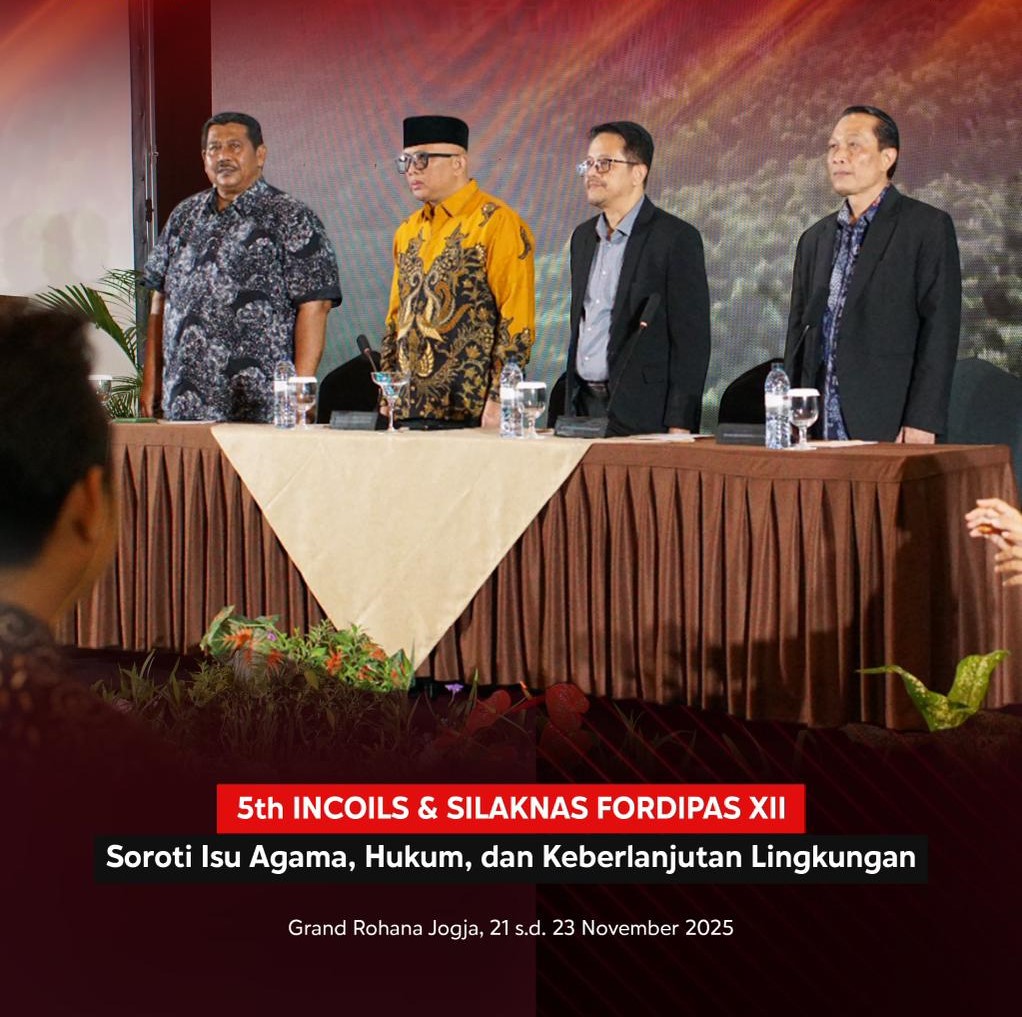 Pascasarjana UIN Sayyid Ali Rahmatullah Tulungagung Berpartisipasi Aktif dalam FORDIPAS XII dan INCOILS V 2025 di Yogyakarta