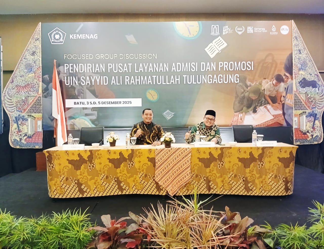 Kaprodi S2 AFI Ikut Eksis dalam FGD Pendirian Pusat Layanan Admisi dan Promosi UIN Sayyid Ali Rahmatullah Tulungagung