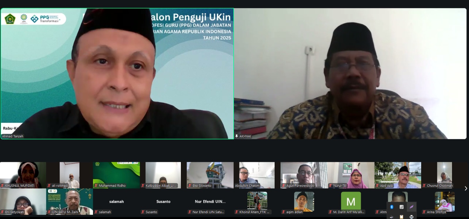 RAPAT AWAL PERKULIAHAN PROGRAM STUDI MAGISTER HUKUM EKONOMI SYARIAH